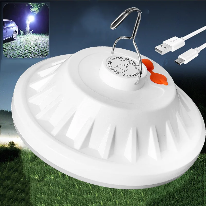 

30 светодиодный s USB Перезаряжаемые светодиодный лампы светильник Перезаряжаемые Фонари Портативный аварийной Рынок светильник Открытый от...