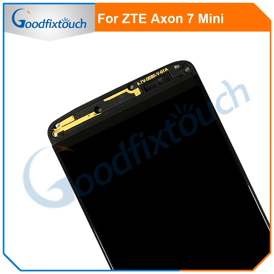 ЖК-дисплей Amoled для ZTE Axon 7 Mini B2017G B2017 ЖК-дисплей с сенсорным экраном дигитайзер сборка с рамкой запасные части