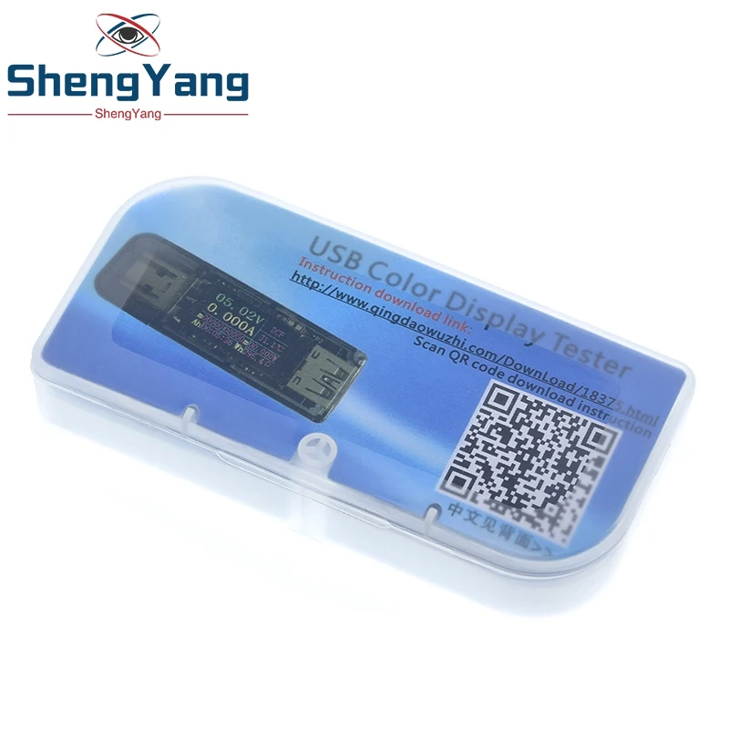 5A USB тестер цвет экран Напряжение Амперметр мощность протокола быстрой зарядки