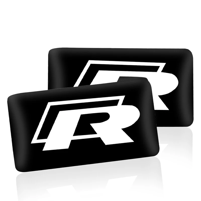 50 шт. стикер на руль 3D эпоксидный автомобильный Стайлинг подходит для Volkswagen R line CC