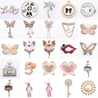 Украшения, дизайнерские подвески для взрослых, металлические аксессуары для обуви