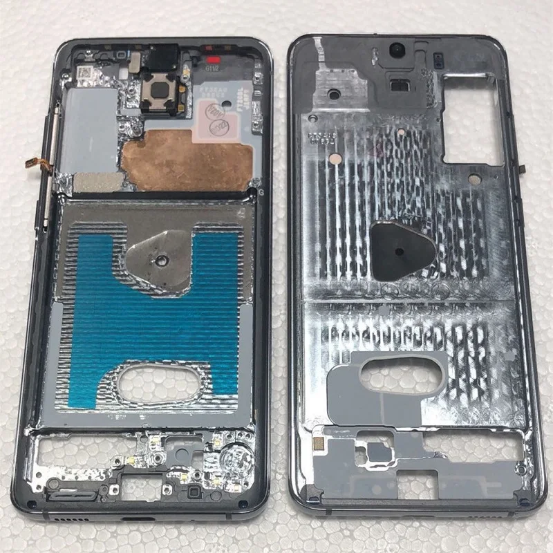 

S 20 For Samsung Galaxy S20 Middle Frame Plate Housing Board LCD Supporting Mid Faceplate Bezel Replace Repair Spare Parts