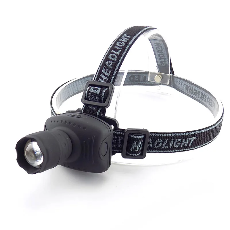 

Portable 3W LED Headlamp 3 Modes Waterproof Headlight Mini Zoomable Head Lamp Head Torch Head Light for Outdoor Lighting