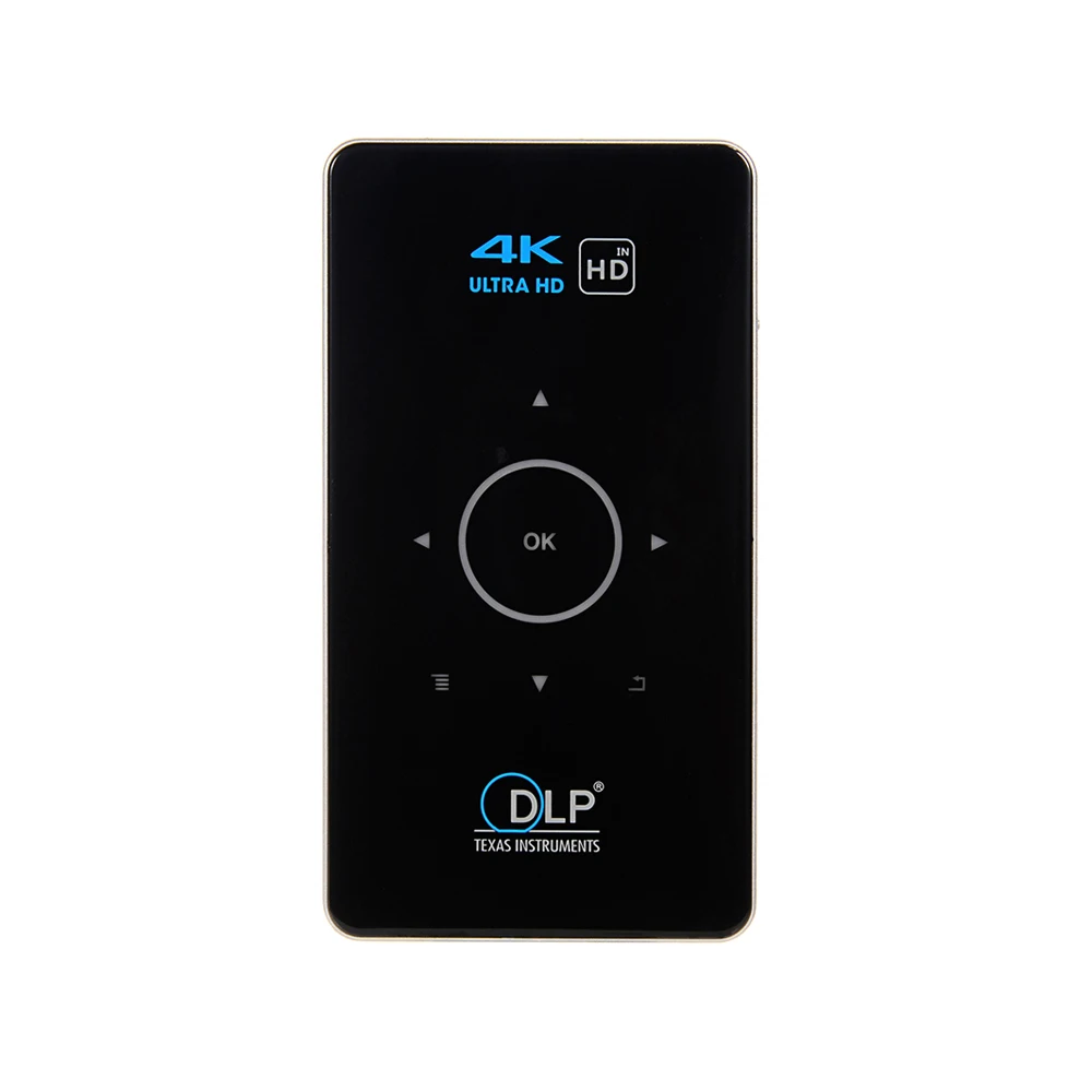 Мини проектор C6 светодиодный DLP 2 + 16 ГБ 4G Android 6 0 Bluetooth 4 4k|ТВ-приставки и