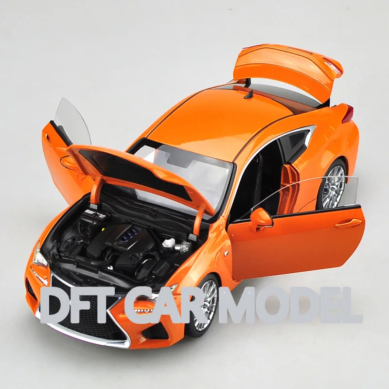 Масштаб 1:18 игрушечные автомобили из сплава модель спортивного автомобиля RCF
