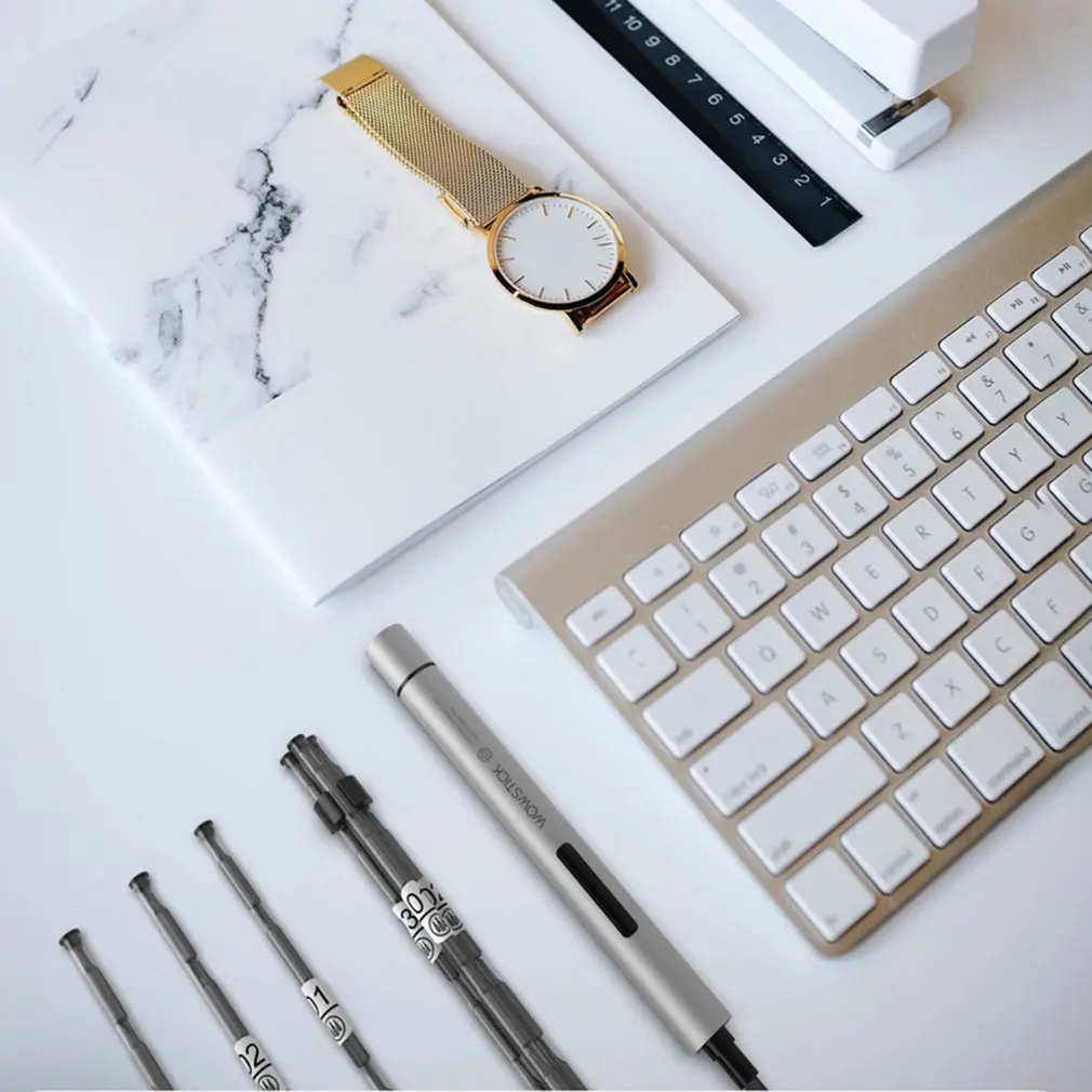 Wowstick 1P+ Мини Электрическая отвертка комплект беспроводной силовой отвертка для телефона камера прецизионный инструмент для ремонта