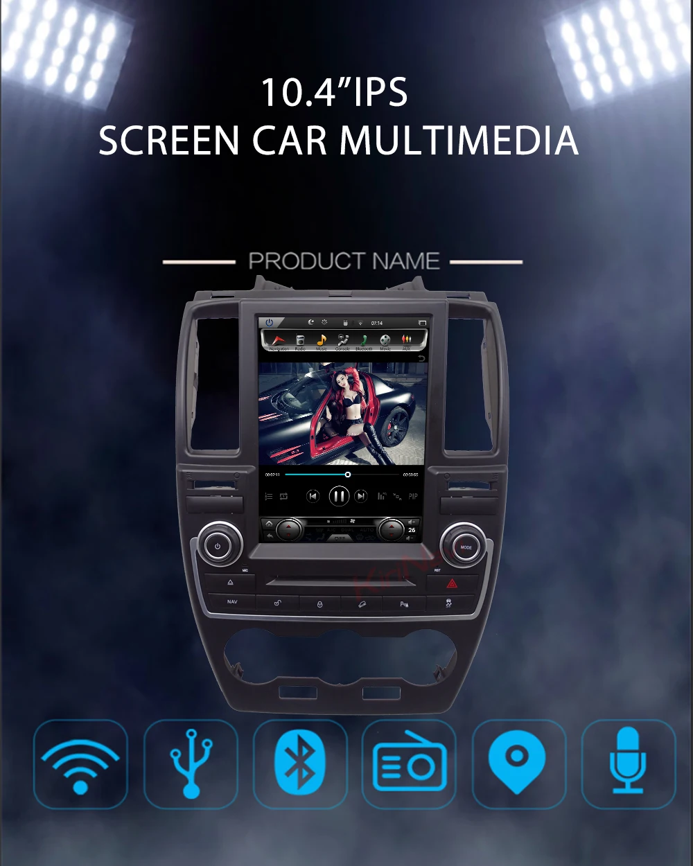 KiriNavi 6 ядерный 10," вертикальный экран Tesla стиль Android 8,1 Автомагнитола для Land Rover freelander 2 Автомобильный Dvd НАВИГАЦИЯ 2007