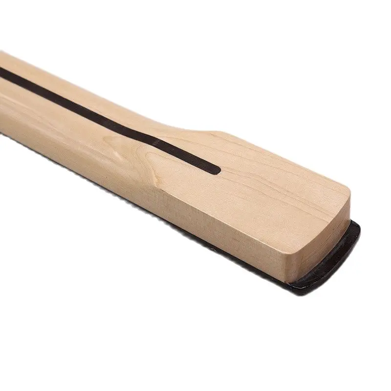 großen kopf hochglanz st gitarre neck mit mittleren linie kanada maple e gitarre hals mit mittleren linie auf zurück 57 cm ferse breite fre