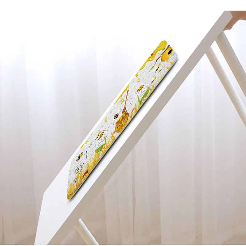 Нескользящий коврик для ванной OIMG ковер комнаты скандинавский фланелевый желтый