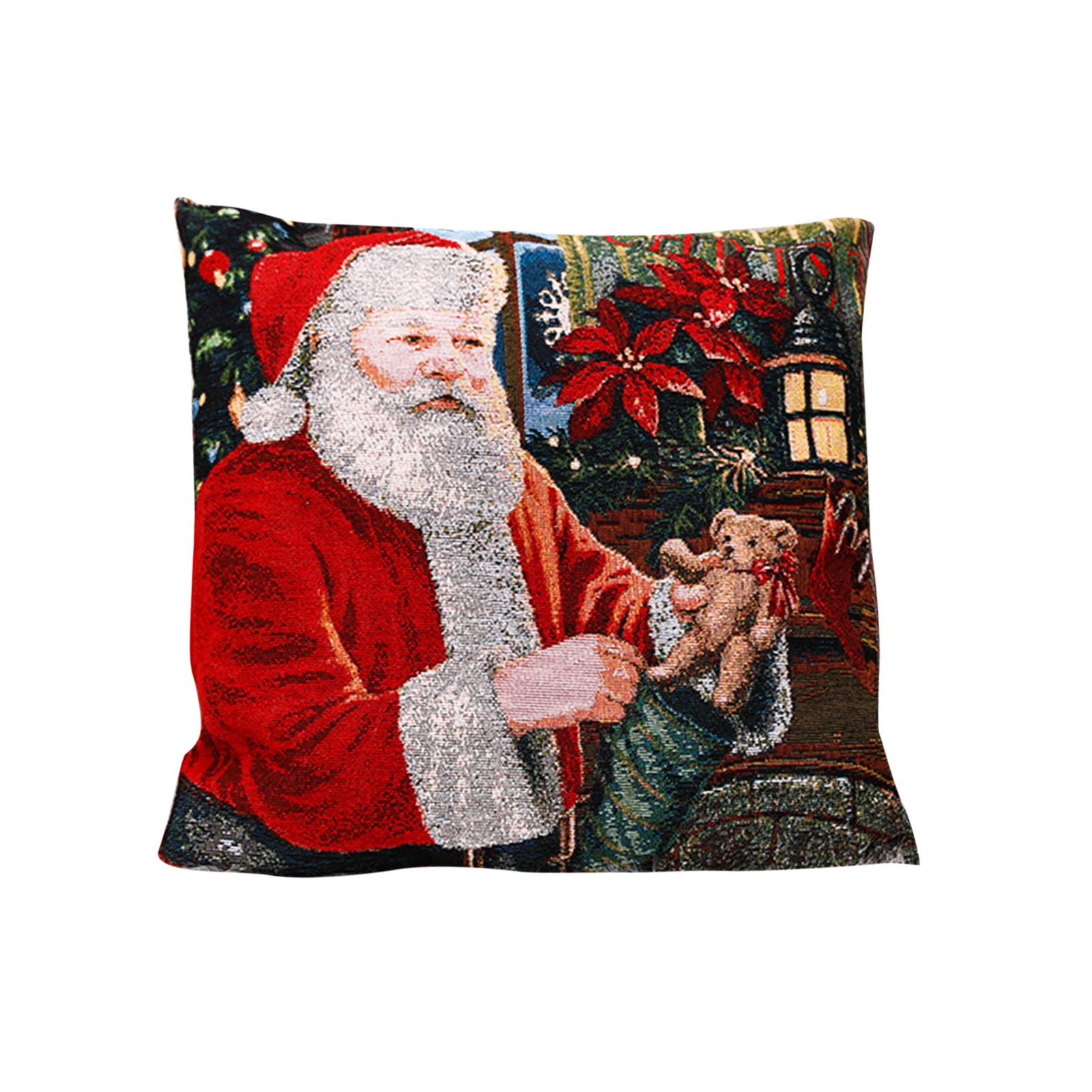 2020 наволочка чехол Санта Клаус с принтом старика диван-кровать для домашнего