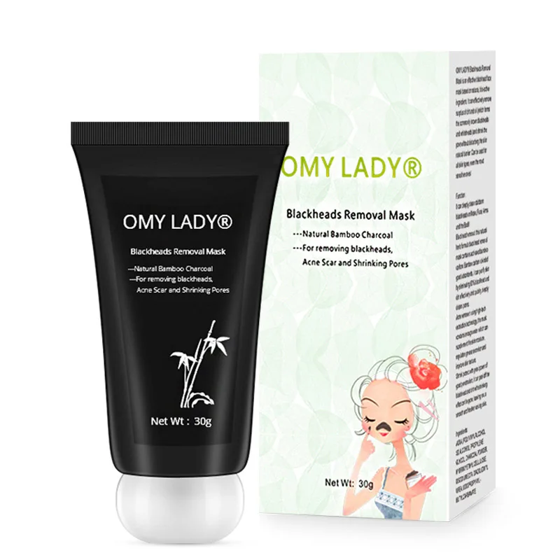 Men Women Blackhead Remove Face Mask Bamboo Charcoal Peel Off 30g KG66 |