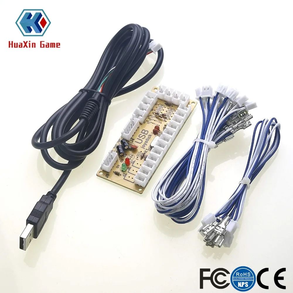 USB кодировщик для ПК с нулевой задержкой джойстика Mame Jamma и других файтингов