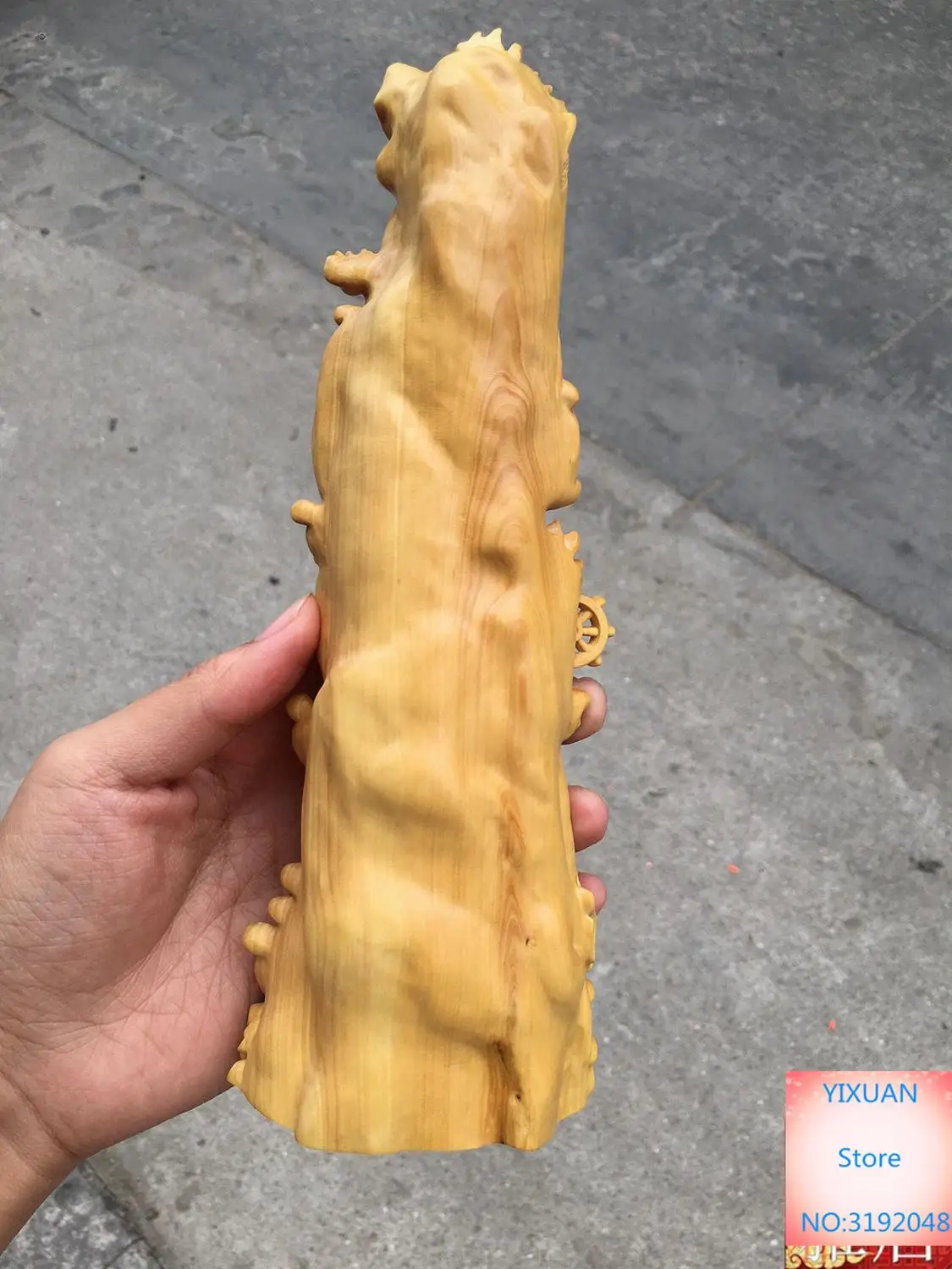 Новый Малый листья из коробки Ruyi Guanyin Bodhisattva резьба по дереву ручная работа фэншуй