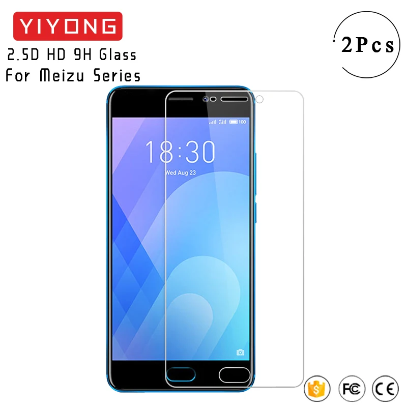 YIYONG стекло для Meizu M6 Note M6S M6T M5 M3S Mini M5S M3 закаленное Защита экрана Pro 7 Plus 6 S