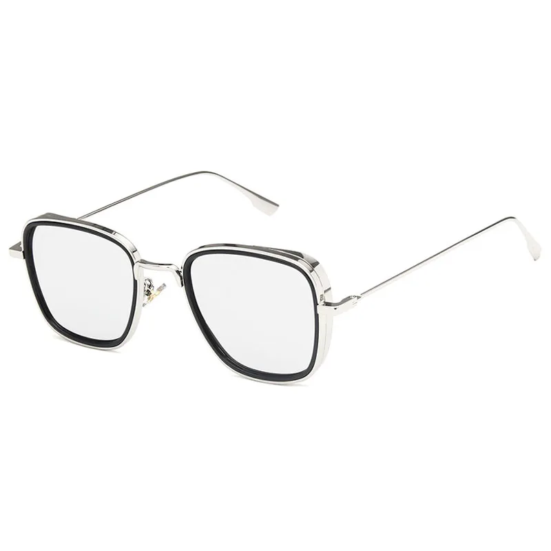 Винтажные Солнцезащитные очки в стиле стимпанк для мужчин и женщин квадратные