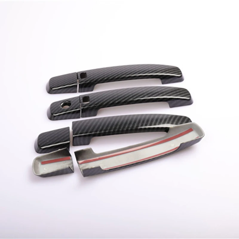 Обложка дверной ручки отделка Аксессуары для стайлинга автомобиля 8 шт./компл.