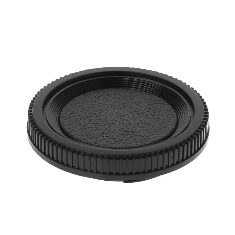 

Rear Lens Body Cap Camera Cover Set Dust Screw Mount Protection Plastic Black Replacement for Minolta MD X700 DF-1 103E