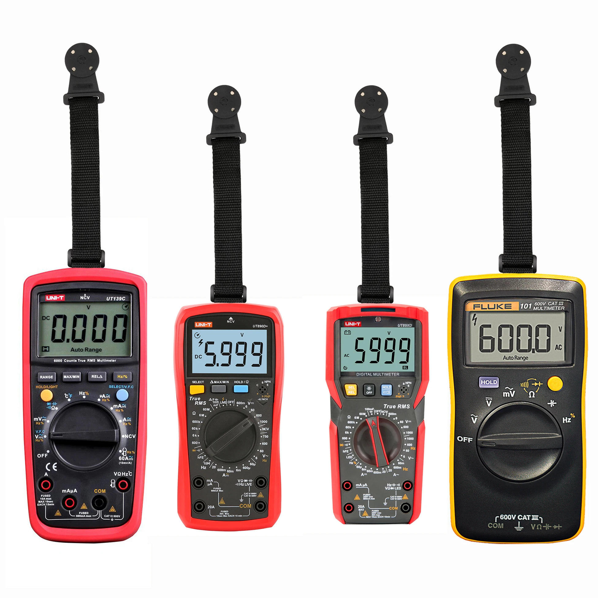 Мультиметр ZIBOO TPAK подвесной комплект для измерительных приборов Fluke 2 ремня