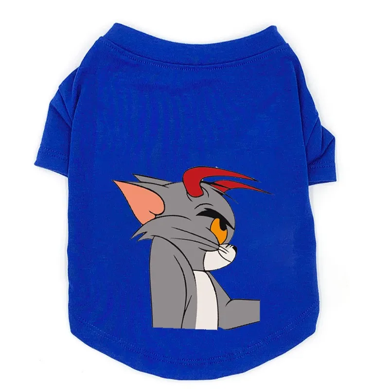 Зимняя футболка для домашних животных из чистого хлопка теплый померанский шпиц