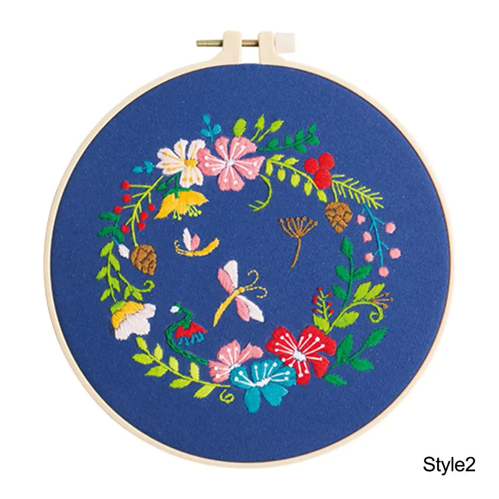 Набор для вышивания ручной работы своими руками с рисунком крестиком набор