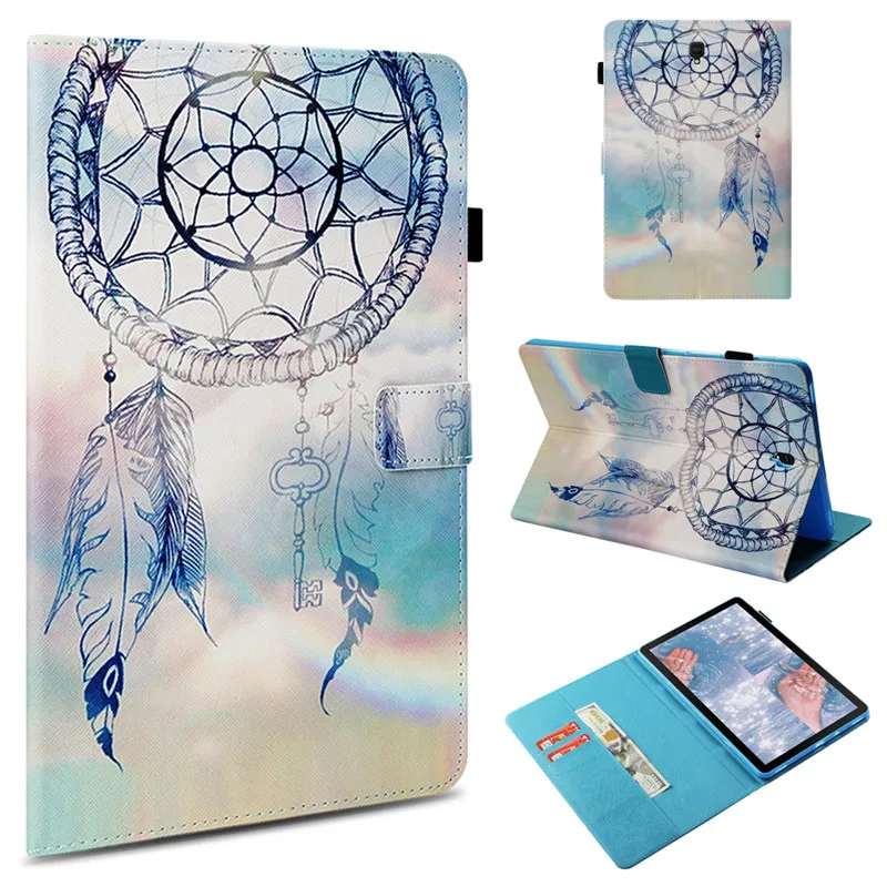 freeshipping Fashion Pattern Pu Leathe Cover For Samsung Galaxy Tab S4 2018 10.5''T830 T835 SM-T835 10.5 inch Skin Tablet case |