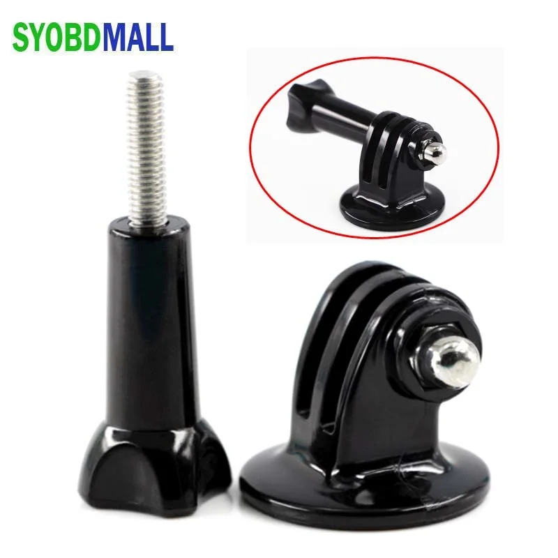 Длинный винт плюс 1/4 отверстие адаптер конвертер крепление монопод штатив держатель Чехол адаптер для Go Pro Hero 9 8 7 6 5 для xiao Yi VP101