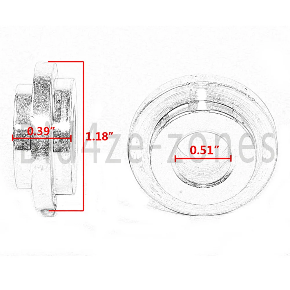4 шт. Руль Riser Solid Mount Adapter Kit 1973 и более поздней версии для Harley Big Twins|Руль велосипеда|