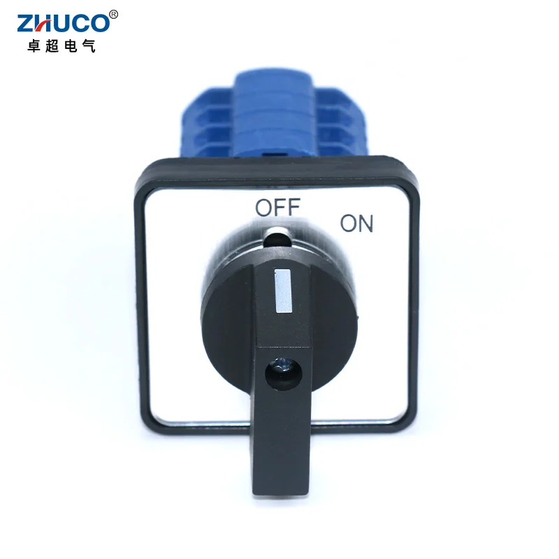 ZHUCO SZW26/LW26-20 OFF ON 4 фазы 16 клемм 20 А 660 В ручка питания поворотный кулачок