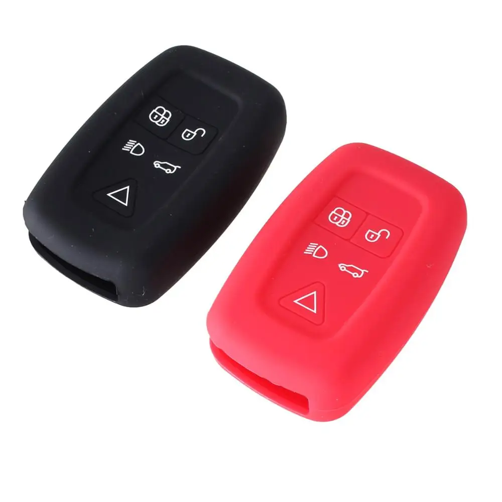 Силиконовый чехол KEYYOU для Smart Remote Key 5 кнопок Land Rover Discovery 4 Range | Автомобили и
