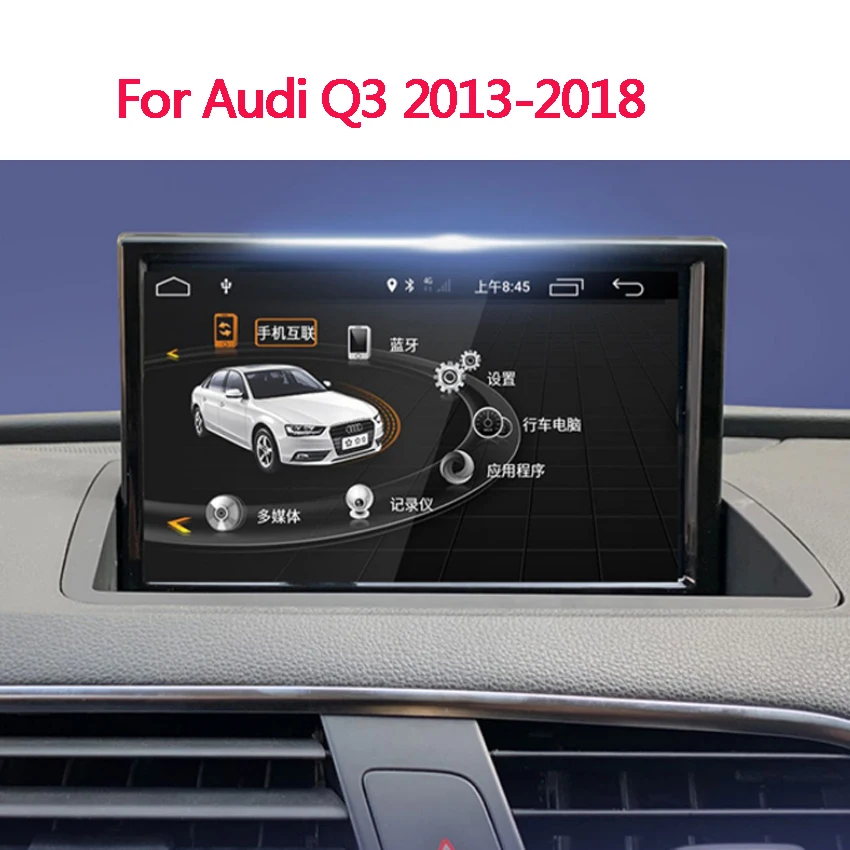 Krtabo Android автомобильный Радио мультимедийный плеер для Audi Q3 2013 2018 8 дюймов