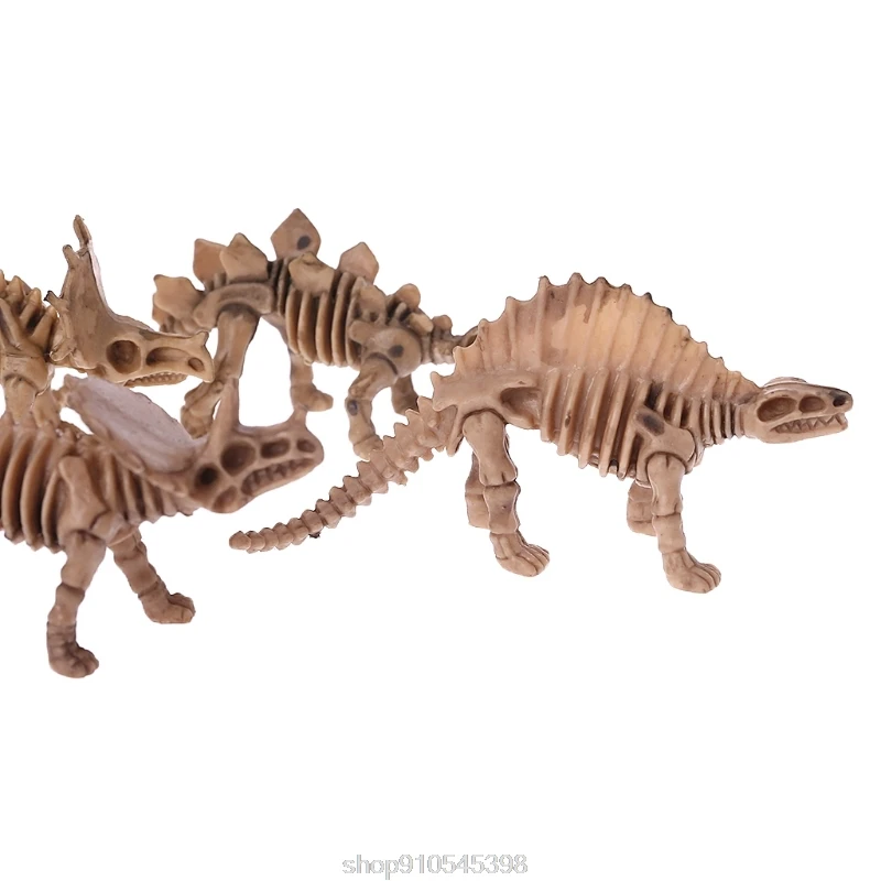 

12pcs Dinosaur Skeleton Fossils Assorted Bones Figures Toys Kids Christmas Gift N12 20 Dropshipping