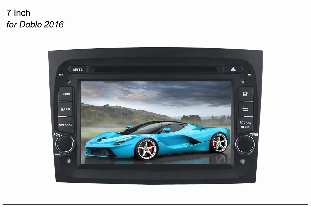 SINOSMART 4/8 Core 2G/4G ram Android 8,1/8,0 автомобильный Радио DVD gps навигатор плеер для Fiat Doblo 2010 2011 2012- с Canbus