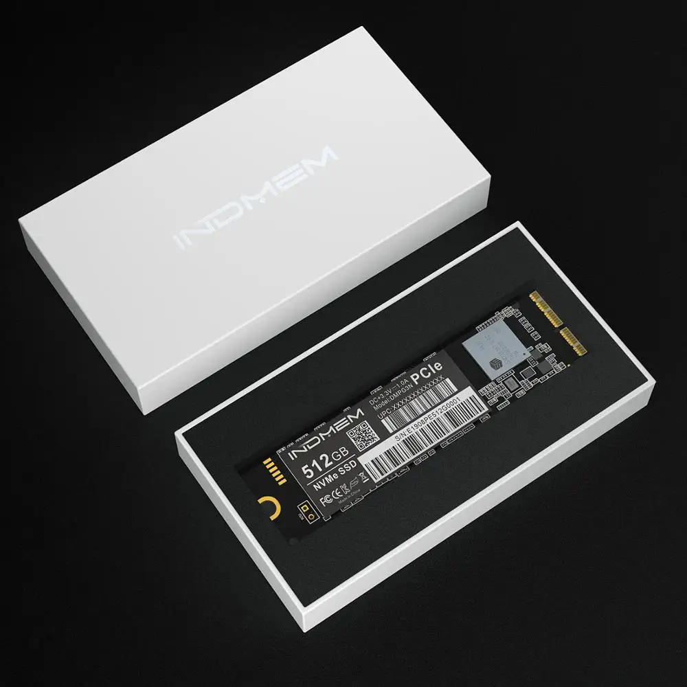 INDMEM SSD M2 NVMe M.2 256 ГБ 512 1 ТБ PCIe для Mac/MacBook Air/Macbook Pro жесткий диск SATA 3x4 3D NAND