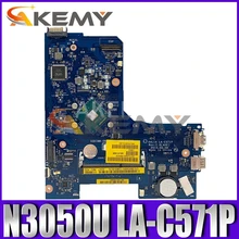 For DELL Inspiron 15 5000 5552 Laptop motherboard AAL14 LA-C571P CN-06KW6N 6KW6N 06KW6N with N3050u CPU DDR3 100% Test ok