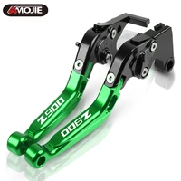 motorcycle cnc adjustable extendable foldable brake clutch levers handle brakes z900 for kawasaki z900 2017 2018 2019 2020