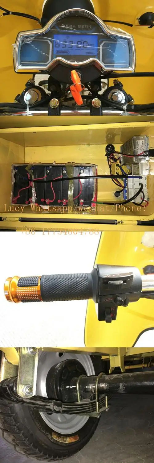 KN KV 3C лучшие продажи Электрический моторикш трицикл для перевозки пассажиров с