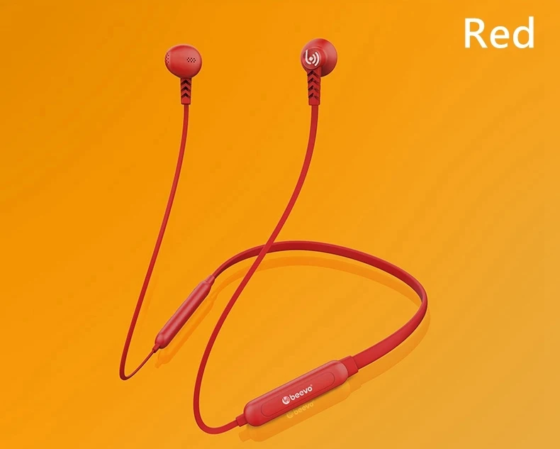 BEEVO модные беспроводные Bluetooth-наушники Гарнитура Спортивные наушники-вкладыши с