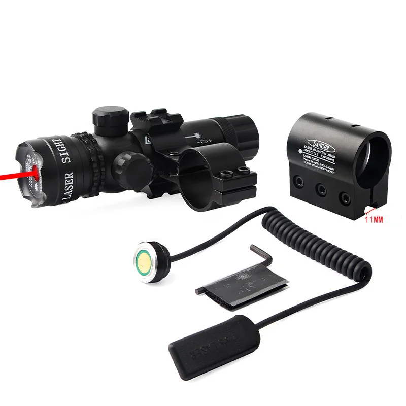 Красно-зеленый лазерный прицел Коллиматор Электрический пистолет карабина