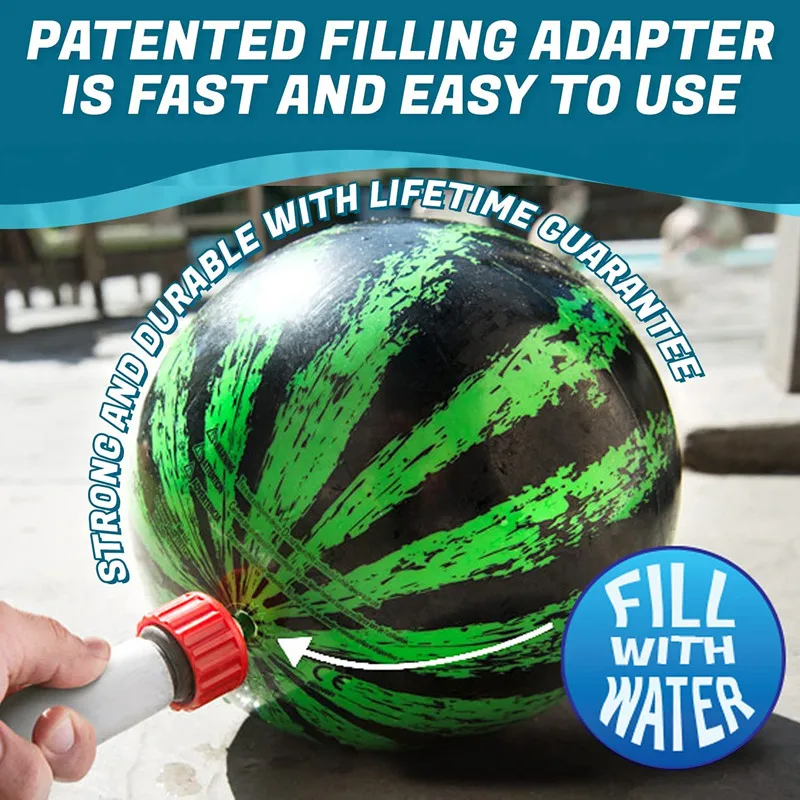 

Watermelon Ball Combo Pack The Best Pool Game Pool Ball for Going Underwater Dripping Diving and Pool Games for Teens Adults