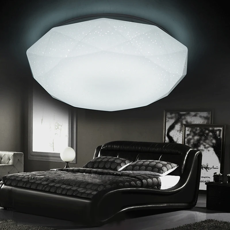 Светодиодный светильник звездного зала с бриллиантами круглый потолочный