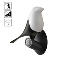 led magnetic attraction bird night light motion sensor induction light rechargeable kitchen corridor living room decoration