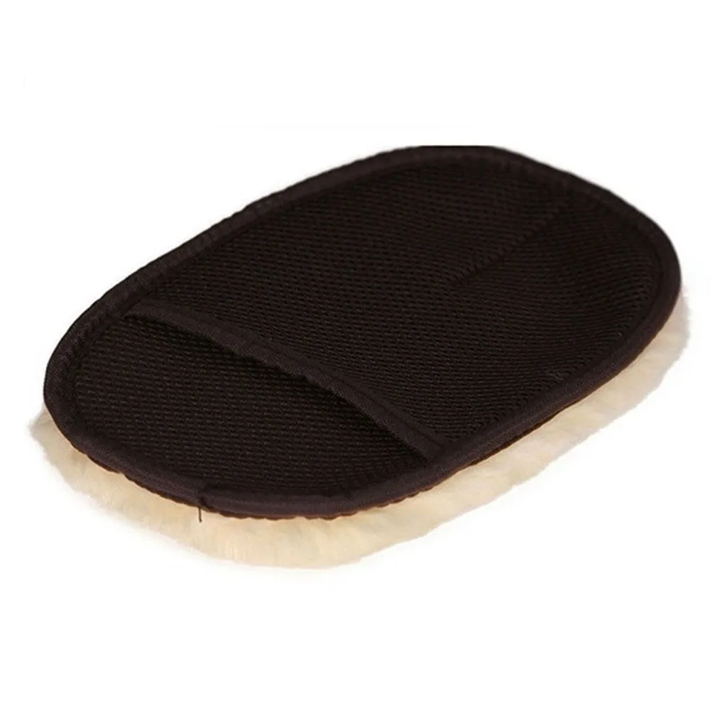 Black Car Glove 1 шт. многофункциональная шерстяная мягкая щетка для мойки авто Волшебная Перчатка для чистки автомобиля изделие для ухода за автомобилем перчатка для чистки мотоцикла - Цвет: Black Car Glove