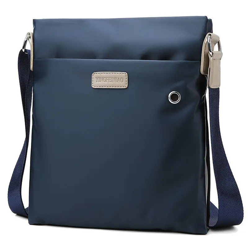 New Waterproof Crossbody Bag for Men Oxford Shoulder Messenger Bags Male Outdoor Travel School Retro Zipper Bag Good Qualtiy