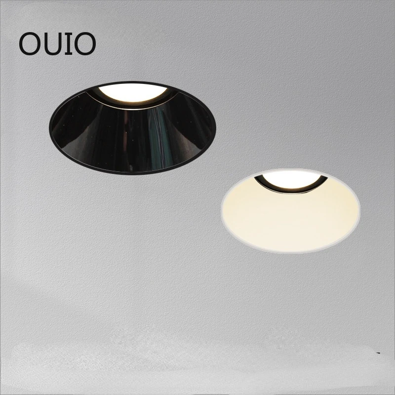 

Anti-glare cob built-in ultra-thin LED spotlight 5w/7w/10w/12w high definition high CRI ceiling without main light