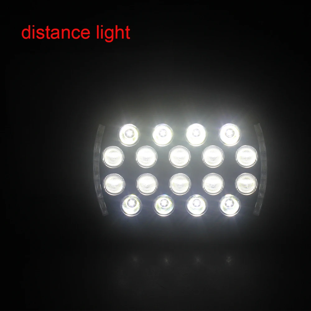 

Lantsun LED 6422 4x6 дюймов cree светодиодный рабочий светильник, дальний и ближний свет для грузовика светодиодный головсветильник свет