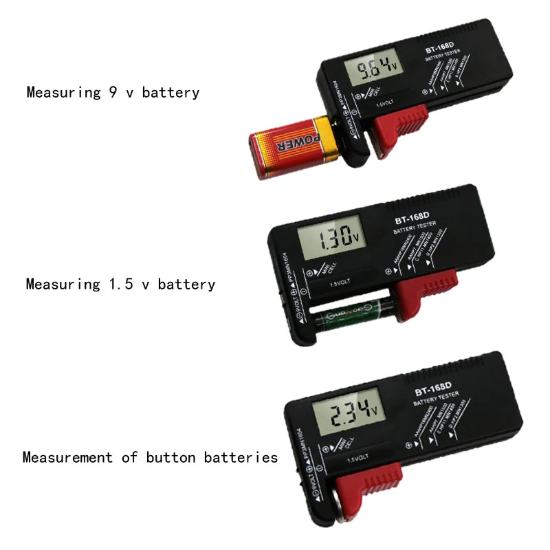 Цифровой тестер емкости аккумуляторов LAMEZIA диагностический инструмент для 9 в 1 5