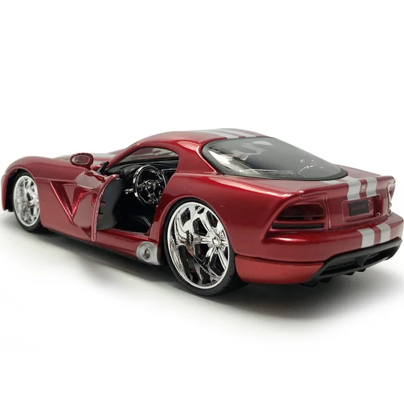 HOMMAT масштаб 1/32 Dodge Viper SRT 10 модель спортивного автомобиля сплав металла 1:32 литые