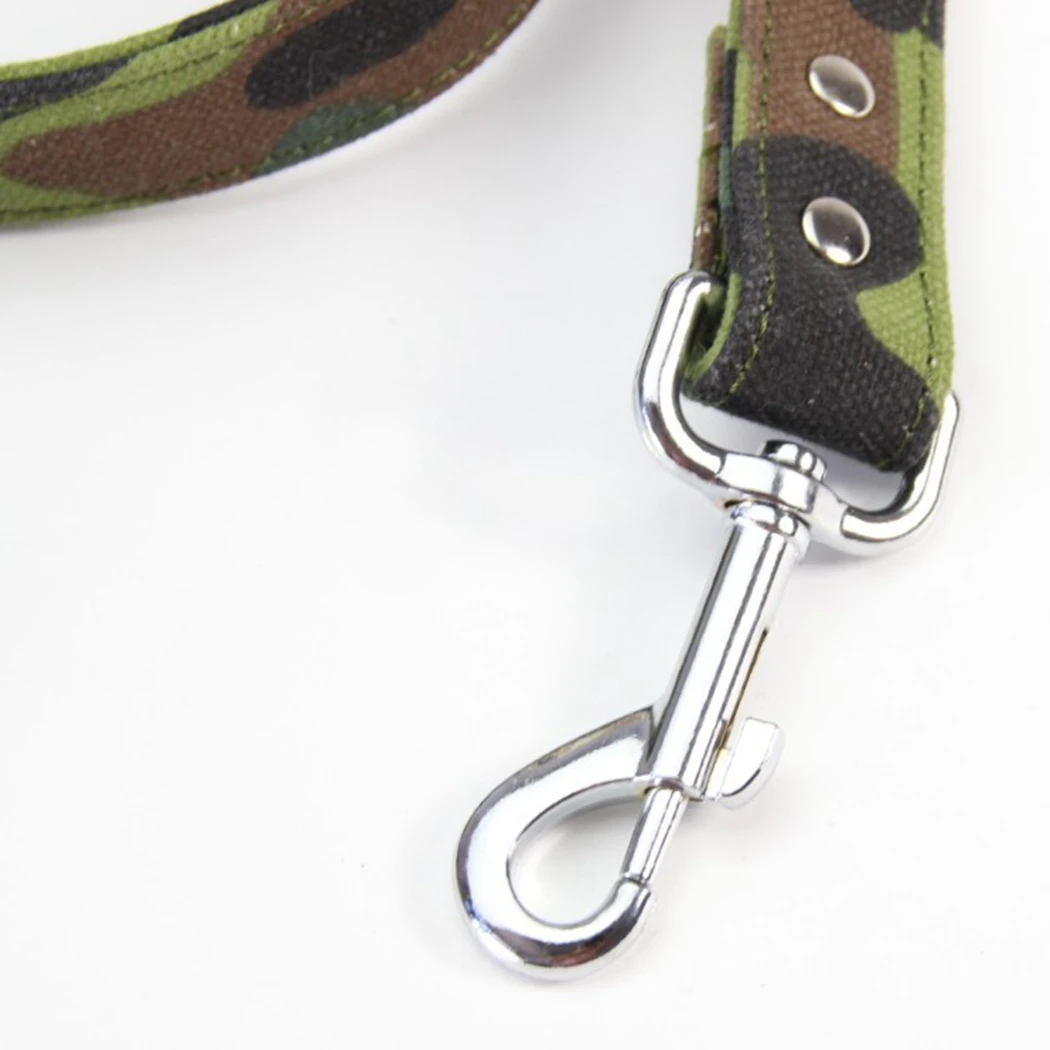 

3.94ft Camouflage Dog Leash Fashion Sturdy Canvas Dog Walking Rope Pet Leash Training Dog Leash Pet Accessories Dorakitten