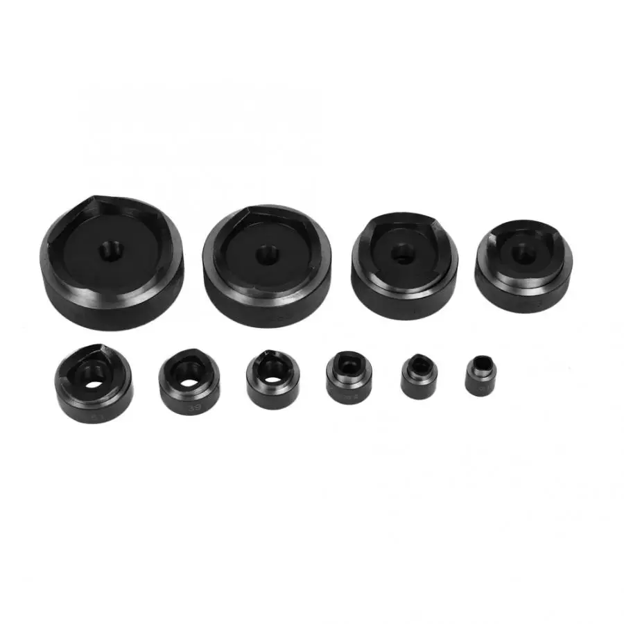 Set of Hydraulic Steel Plate Hole Punch Kit Hand Pump with 10 Dies Tool 16mm to 101mm | Инструменты