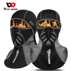 WEST BIKING зимняя велосипедная Балаклава шапка теплый светоотражающий спортивный шарф утолщенная ветрозащитная Беговая Лыжная бандана велосипедная шапка для мужчин